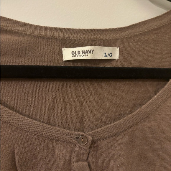 Large brown crop top - Picture 3 of 3